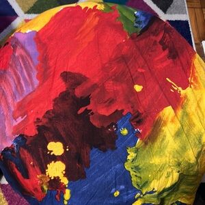 GREAT CONDITION OMBRÉ COLORFUL KNOT WRAP